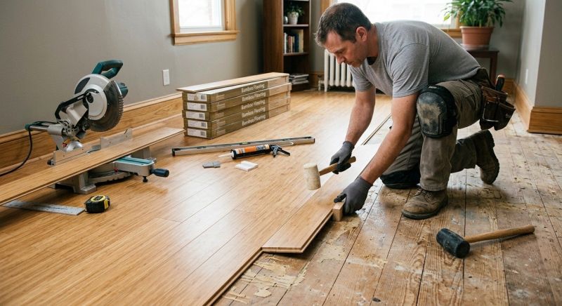 Bamboo Flooring Installation in Monmouth County, NJ