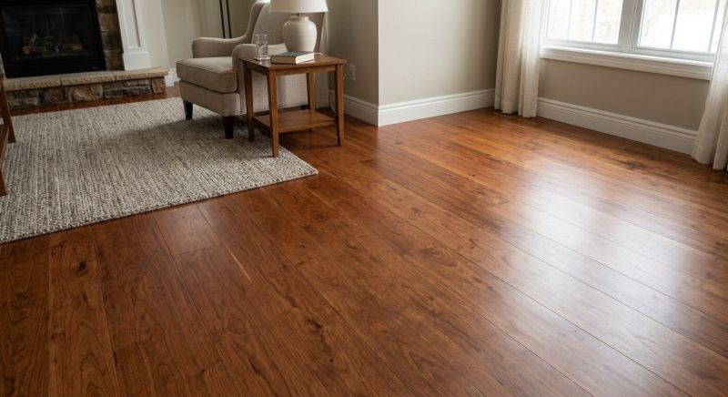 Cherry Floor Installation in Carteret, NJ