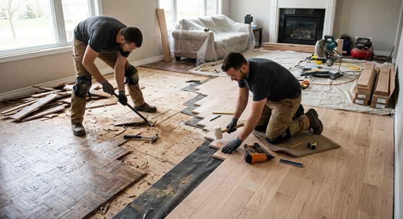 Hardwood Floor Installation in Bordentown, NJ