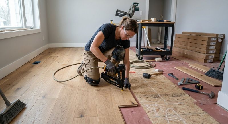 Hardwood Floor Installation in Monmouth County, NJ