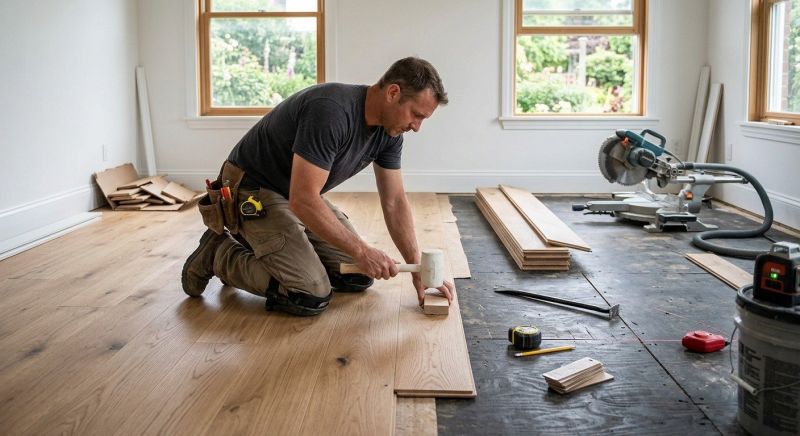 Hardwood Floor Installation in Marlboro, NJ