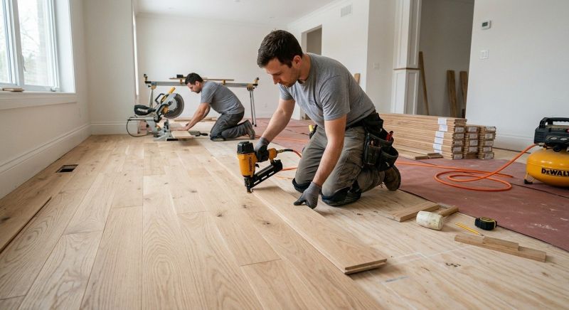 Hardwood Floor Installation in Piscataway, NJ