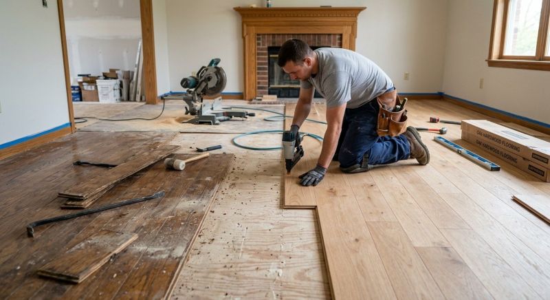 Hardwood Replacement in Belmar, NJ