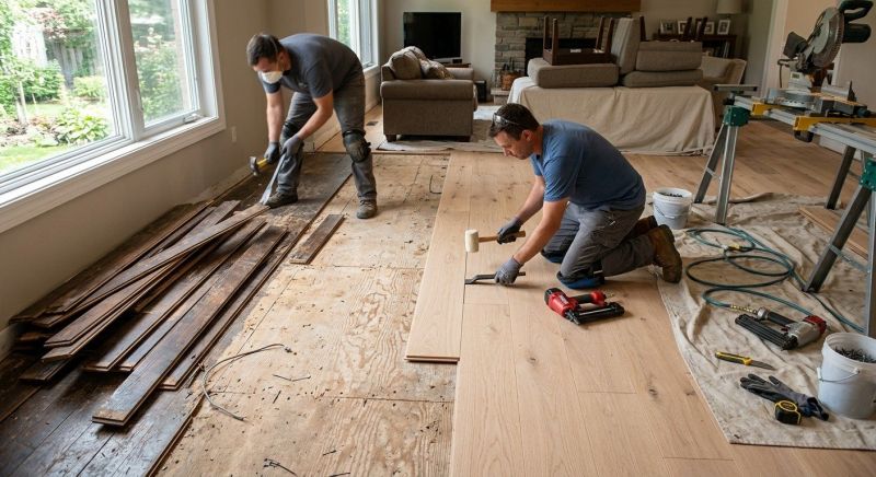 Hardwood Replacement in Monroe Township, NJ