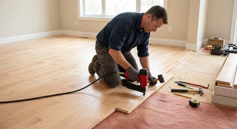 Maple Flooring Installation in Edison, NJ