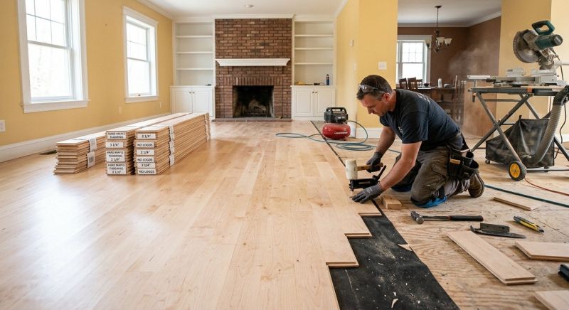 Maple Flooring Installation in Ocean Gate, NJ