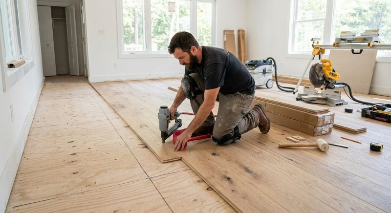 Oak Floor Installation in Mercer County, NJ