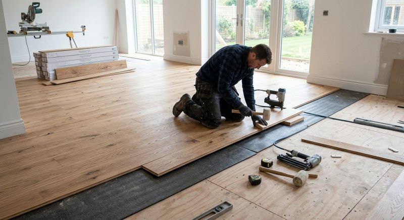 Oak Floor Installation in Princeton, NJ