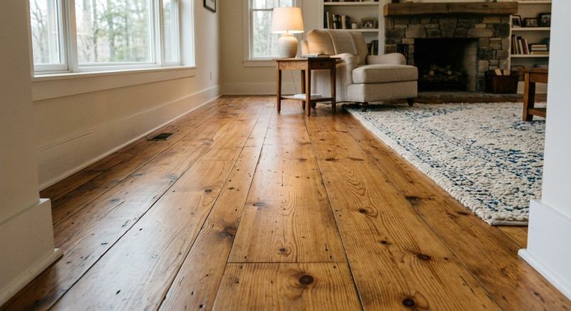 Pine Floor Installation in Monmouth County, NJ