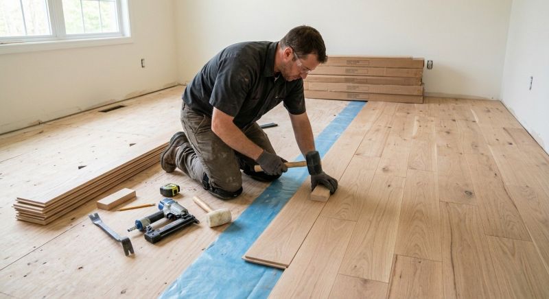 Wood Floor Replacement in Belmar, NJ