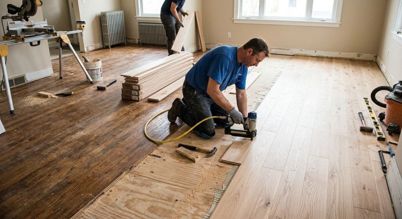 Wood Floor Replacement in East Brunswick, NJ
