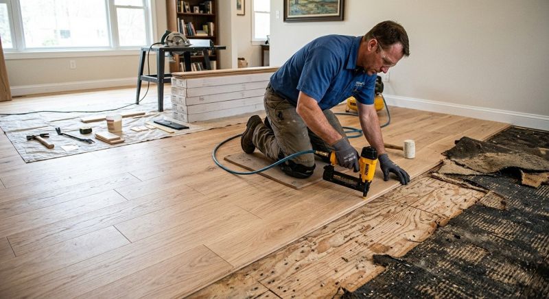 Wood Floor Replacement in Englishtown, NJ
