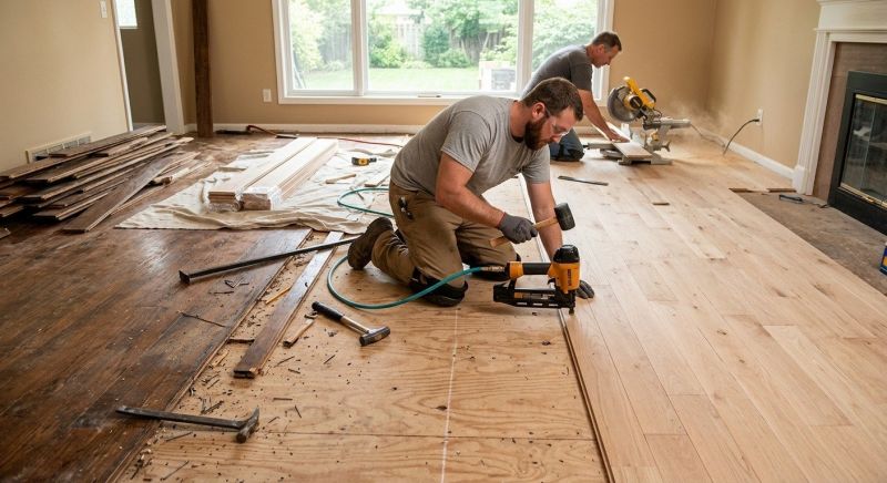 Wood Floor Replacement in Point Pleasant Beach, NJ
