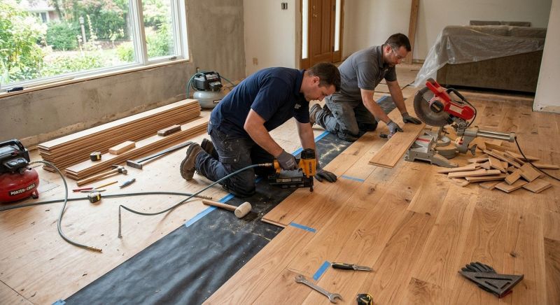 Wood Flooring Installation in Lawrence Township, NJ