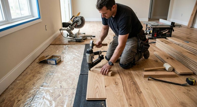 Wood Flooring Installation in Manasquan, NJ